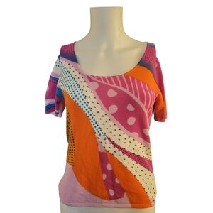 Blu Deise Sweater M Pink Orange